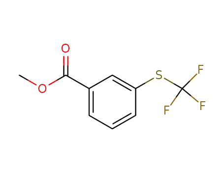 Benzoic acid, 3-[(trifluoromethyl)thio]-, methyl ester