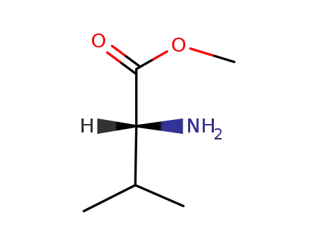 Molecular Structure of 21685-47-2 (D-Valine methyl ester hydrochloride)