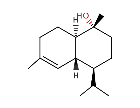 Molecular Structure of 481-34-5 (α-cadinol)