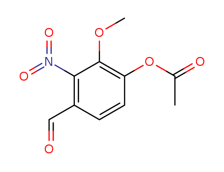 4-FORMYL-2-METHOXY-3-NITROPHENYL ACETATE