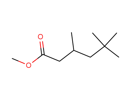 Molecular Structure of 71500-39-5 (methyl 3,5,5-trimethylhexanoate)