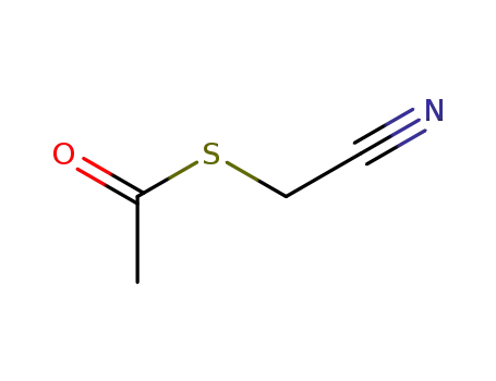 Molecular Structure of 59463-56-8 (CYANOMETHYL ETHANETHIOATE)