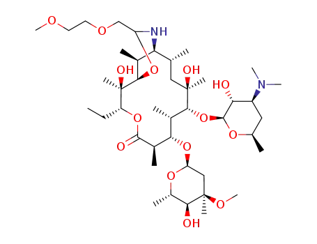 Molecular Structure of 62013-04-1 (Dirithromycin)