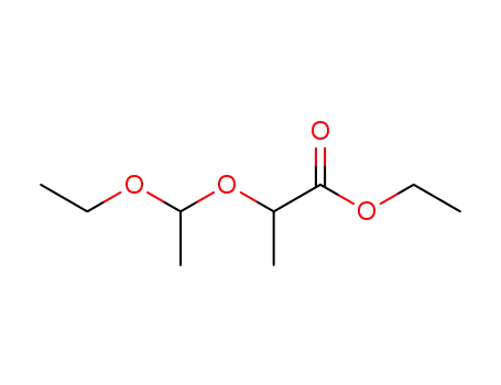 Molecular Structure of 37101-80-7 (Ethyl 2-(1-ethoxyethoxy)propanoate)