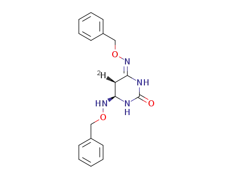 Molecular Structure of 83766-85-2 (C<sub>18</sub>H<sub>19</sub><sup>(2)</sup>HN<sub>4</sub>O<sub>3</sub>)