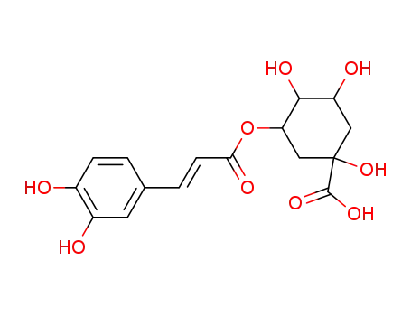 Molecular Structure of 1049703-62-9 (chlorogenic acid)
