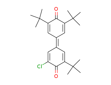 CLDQ   3-Chloro-3',5,5'-tri-tert-Buthyldiphenoquinon