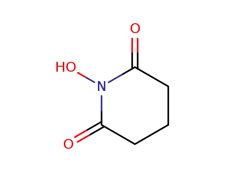 Molecular Structure of 17195-27-6 (2,6-Piperidinedione, 1-hydroxy-)