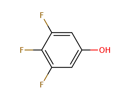 Molecular Structure of 99627-05-1 (3,4,5-Trifluorophenol)