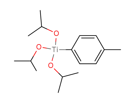 Molecular Structure of 112176-19-9 (triisopropoxy(4-methylphenyl)titanium)