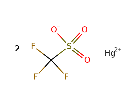 Mercury(II) trifluoromethanesulfonate, 98% (Mercury triflate)