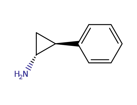 Molecular Structure of 69684-88-4 (CIS-1-AMINO-2-PHENYLCYCLOPROPANE)