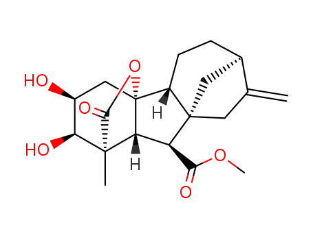 ent-2α,3α,10β-trihydroxy-20-norgibberell-16-ene-7,19-dioic acid 7-methyl ester-19,10-lactone