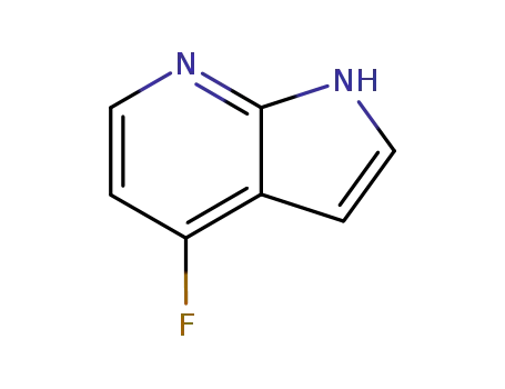 Molecular Structure of 640735-23-5 (4-FLUORO-7-AZAINDOLE)