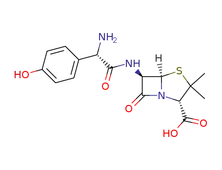 Molecular Structure of 26889-93-0 (L-Amoxicillin)