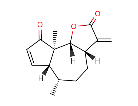 Molecular Structure of 509-93-3 (ambrosin)