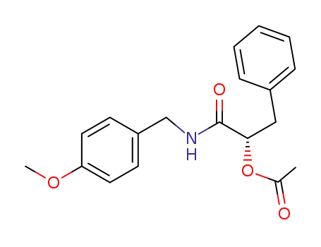acetic acid (S)-1-(4-methoxy-benzylcarbamoyl)-2-phenyl-ethyl ester
