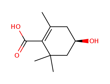 4-Hydroxy-2,6,6-trimethyl-1-cyclohexenecarboxylic acid