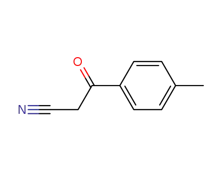 Molecular Structure of 7391-28-8 (4-METHYLBENZOYLACETONITRILE)