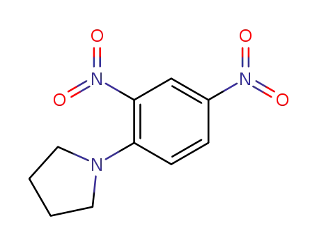 Molecular Structure of 14552-00-2 (1-Pyrrolizino-2,4-dinitrobenzene)