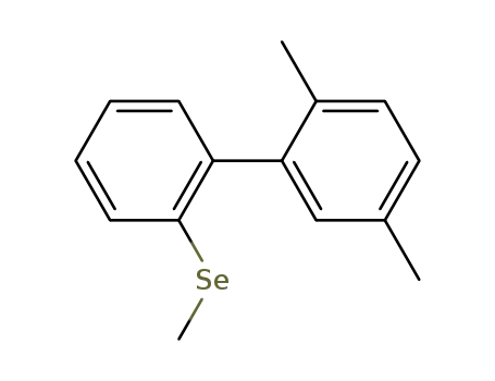 Molecular Structure of 147452-19-5 (1,1'-Biphenyl, 2,5-dimethyl-2'-(methylseleno)-)