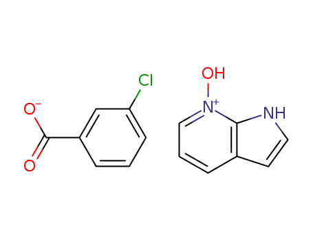 7-Hydroxy-1H-pyrrolo<2,3-b>pyridinium m-chlorobenzoate