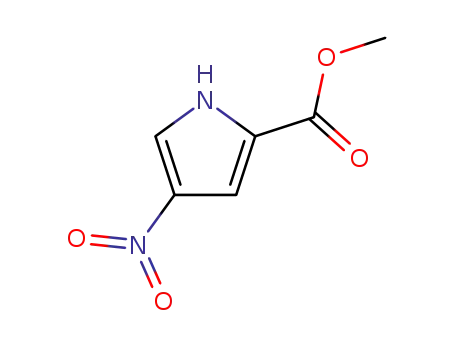 Molecular Structure of 13138-74-4 (methyl 4-nitro-1H-pyrrole-2-carboxylate)
