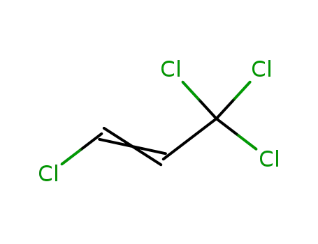 Molecular Structure of 15022-22-7 (1,1,1,3-tetrachloropropene)