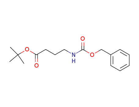 Butanoic acid, 4-[[(phenylmethoxy)carbonyl]amino]-, 1,1-dimethylethyl ester
