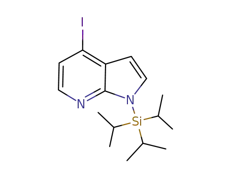 1H-Pyrrolo[2,3-b]pyridine, 4-iodo-1-[tris(1-methylethyl)silyl]-