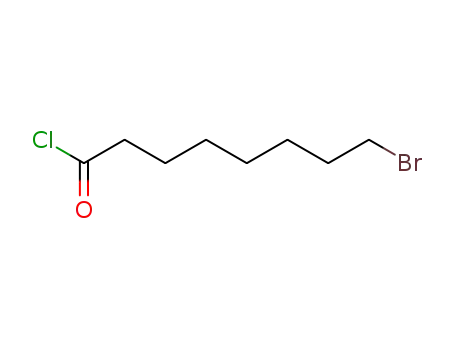 Molecular Structure of 73674-09-6 (Octanoyl chloride, 8-bromo-)