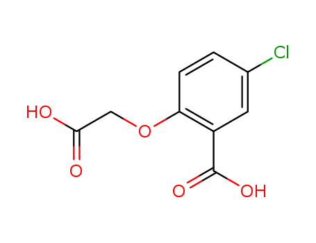 Benzoic acid, 2-(carboxymethoxy)-5-chloro-