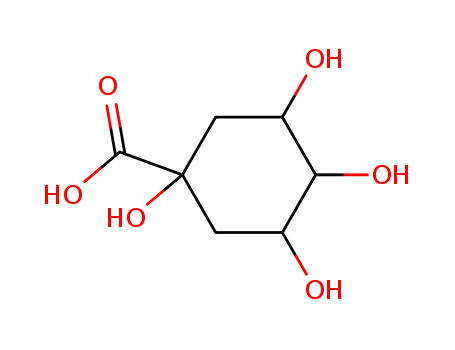 Cyclohexanecarboxylicacid, 1,3,4,5-tetrahydroxy-, (1a,3R,4a,5R)-rel-