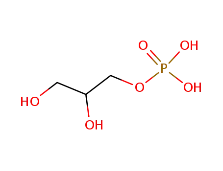 Molecular Structure of 57-03-4 (Glycerophosphoric acid)