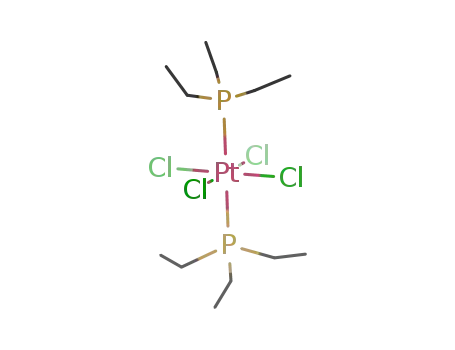 trans-(platinum(IV) Cl<sub>4</sub> (triethylphosphine)2)