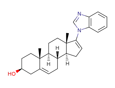 Molecular Structure of 851983-85-2 (Galeterone)