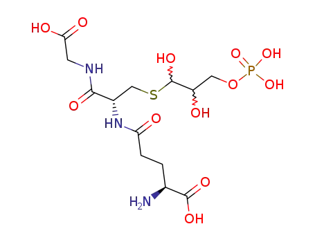 <i>L</i>-γ-glutamyl-><i>S</i>-((1Ξ,2Ξ)-1,2-dihydroxy-3-phosphonooxy-propyl)-<i>L</i>-cysteinyl->glycine