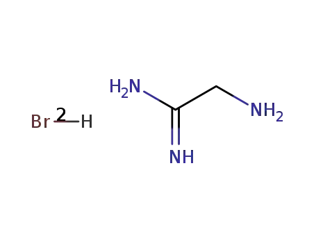 Molecular Structure of 69816-37-1 (2-Aminoacetamidine dihydrobromide)