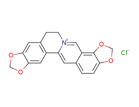 Molecular Structure of 6020-18-4 (Coptisine chloride)
