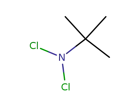 Molecular Structure of 2156-72-1 (tert-BUTYLDICHLOROAMINE			)