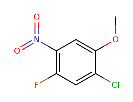 1-Chloro-5-fluoro-2-methoxy-4-nitrobenzene 84478-76-2