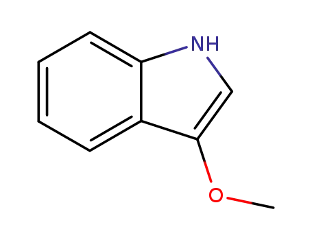 Molecular Structure of 16712-55-3 (3-Methoxy-1H-indole)