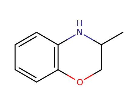 Molecular Structure of 32329-20-7 (3-METHYL-3,4-DIHYDRO-2H-1,4-BENZOXAZINE)