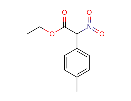 Molecular Structure of 1355333-01-5 (ethyl 2-nitro-2-(p-tolyl)acetate)
