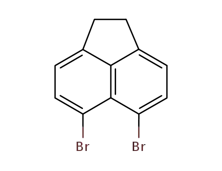 Molecular Structure of 19190-91-1 (Acenaphthylene, 5,6-dibromo-1,2-dihydro-)