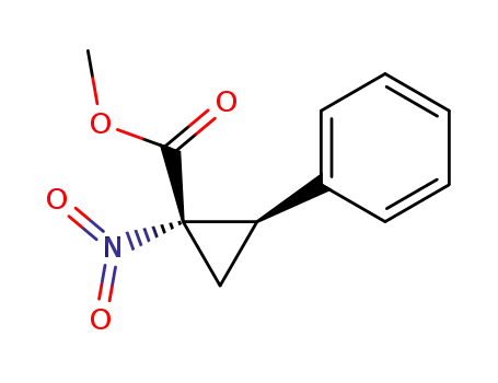 methyl (1S,2R)-1-nitro-2-phenylcyclopropanecarboxylate