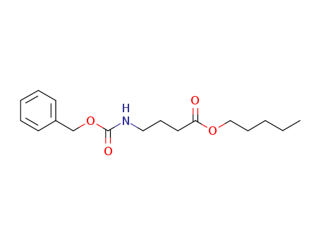 4-benzyloxycarbonylaminobutyric acid pentyl ester