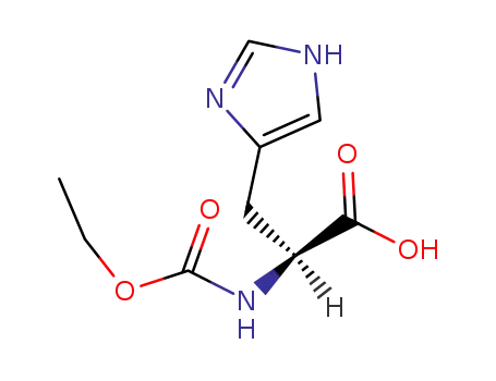 Molecular Structure of 27932-76-9 (N-carbethoxyhistidine)