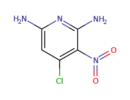4-chloro-3-nitro-pyridine-2,6-diamine cas  40497-64-1