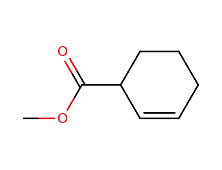 Molecular Structure of 25662-37-7 (2-Cyclohexene-1-carboxylic acid methyl ester)